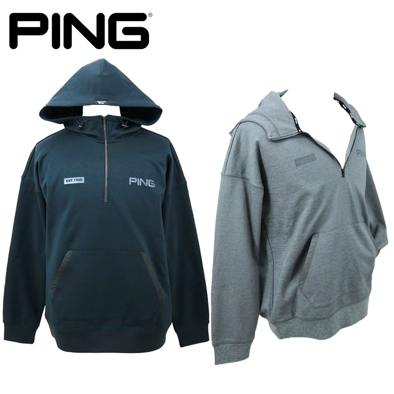 PING - 【即納】いの一番ゴルフ パ全道のり直線コース接結裏メッシュハーフジップスウェットフーディ 621-6162203 日本置き目品 26春夏 wer メンズウエア-ジャケット-スポーツ
