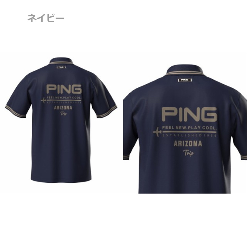 PING（ピン） 【特価/即納】2025 PING ピンゴルフ メンズ ポロシャツ