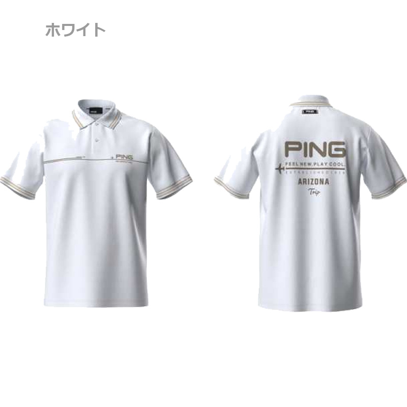 PING（ピン） 【特価/即納】2025 PING ピンゴルフ メンズ ポロシャツ