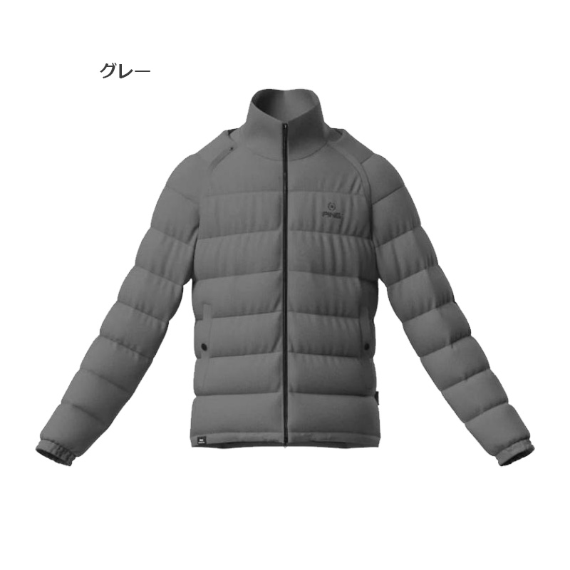 美品✨　XL 23FW ピンゴルフ PING リバーシブル　ジャケット グレー 美品✨ 23FW ピンゴルフ PING リバーシブルジャケット XL グレー 楽天