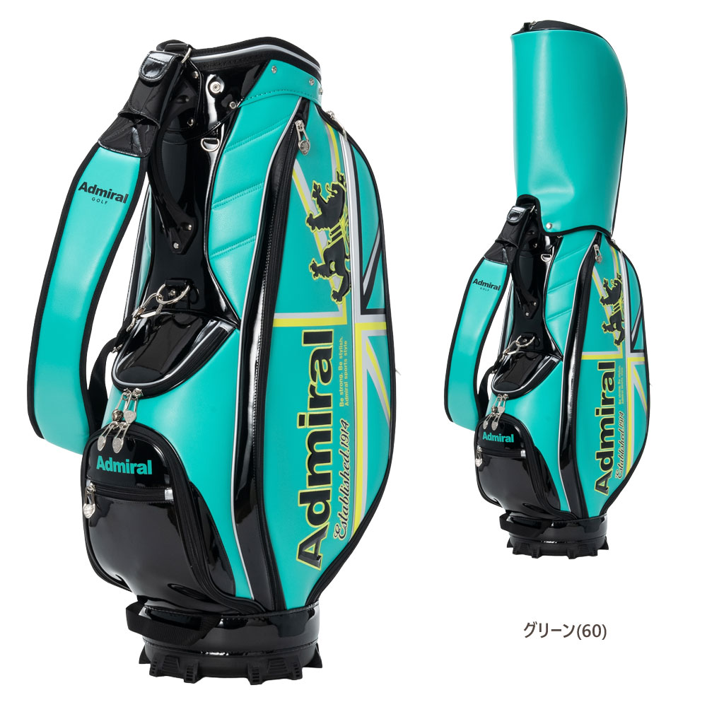 即納】2026 アドミラル ゴルフ UJ スポーツ キャディバッグ ADMG6AC5