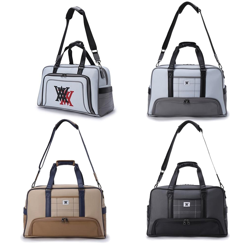 ANEW アニュー DOUBLE LOGO BOSTON BAG ボストンバッグ AGEUUBB01 国内