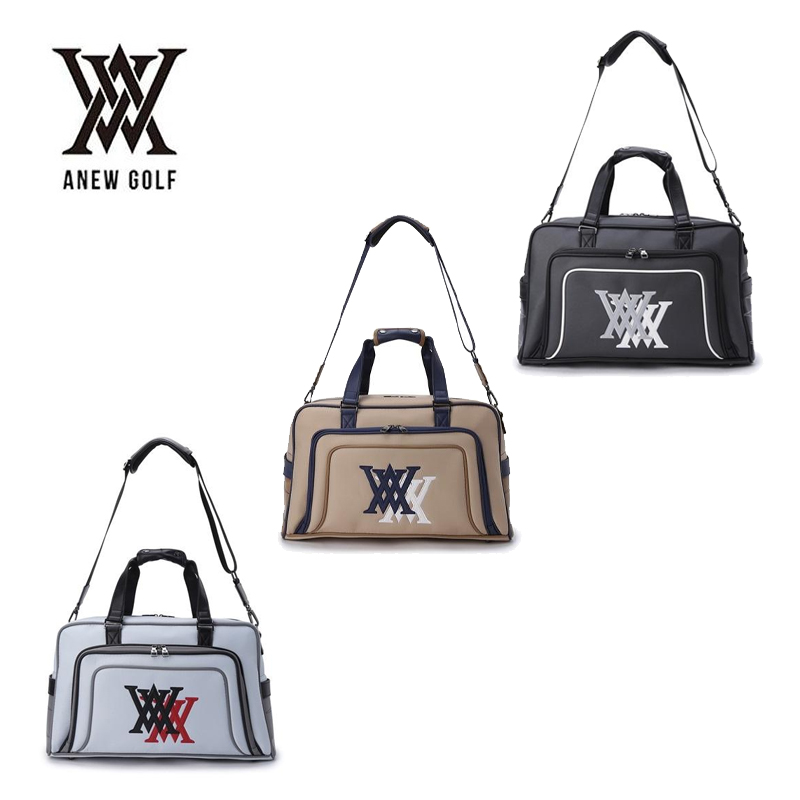 ANEW ˥塼 DOUBLE LOGO BOSTON BAG ܥȥХå AGEUUBB01 