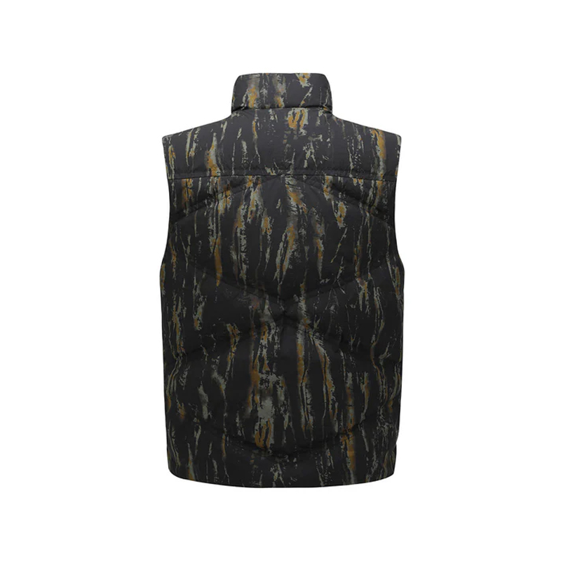 ANEW アニュー MEN WI NEW PATTERN DOWN VEST メンズ ニューパターン