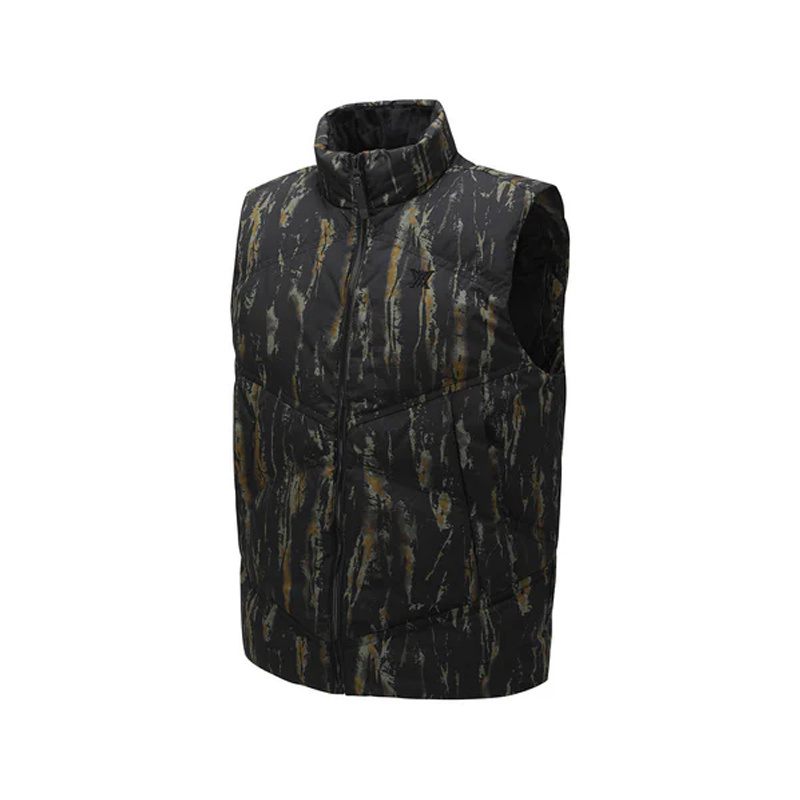 ANEW アニュー MEN WI NEW PATTERN DOWN VEST メンズ ニューパターン