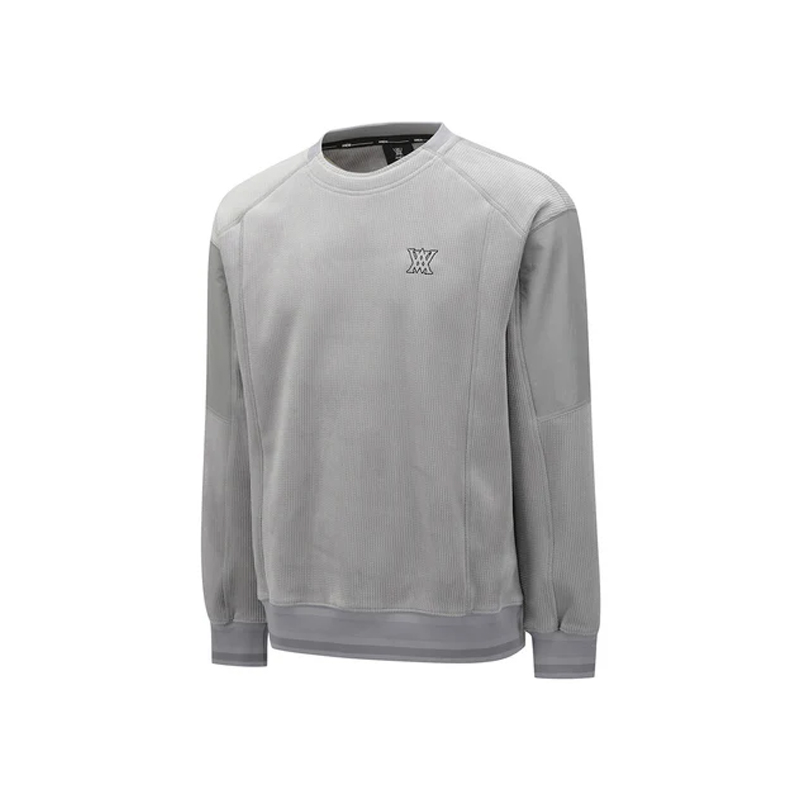 ANEW アニュー MEN WI BRUSHED FLEECE SWEATSHIRT メンズ ウィンター