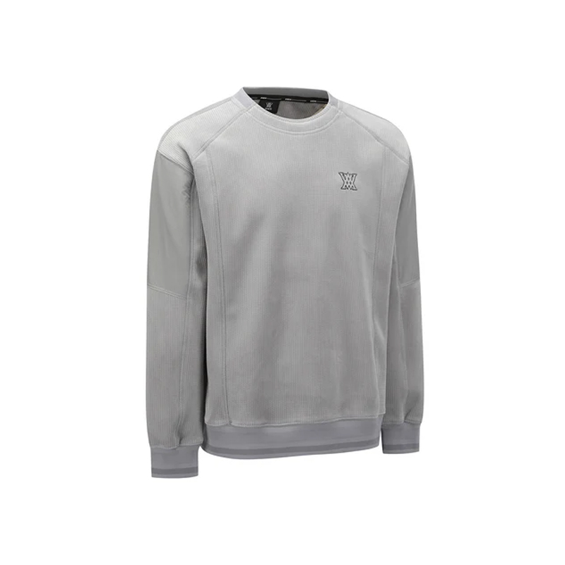 ANEW アニュー MEN WI BRUSHED FLEECE SWEATSHIRT メンズ ウィンター