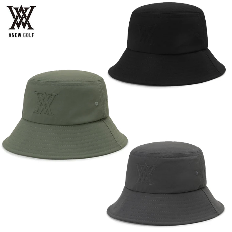 ANEW アニューゴルフ　完売　バケットハット　バケハ ANEW アニュー ゴルフ UNISEX STITCH BUCKET HAT ユニセックス