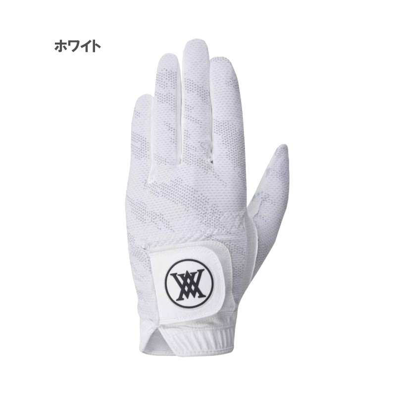 ANEW 2025 アニュー ゴルフ MEN ドットカモメッシュ グローブ (左用