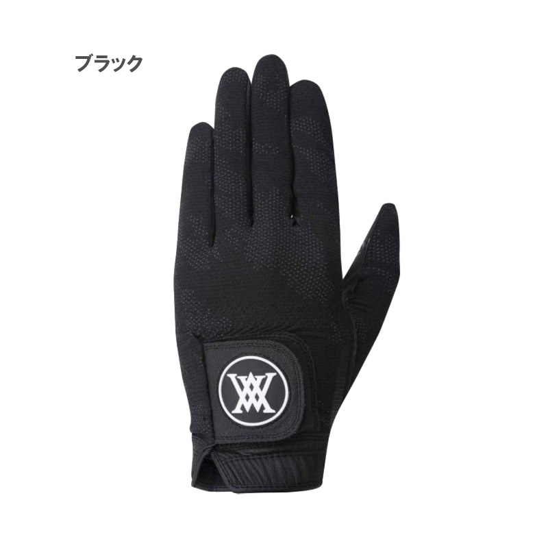 ANEW 2025 アニュー ゴルフ MEN ドットカモメッシュ グローブ (左用