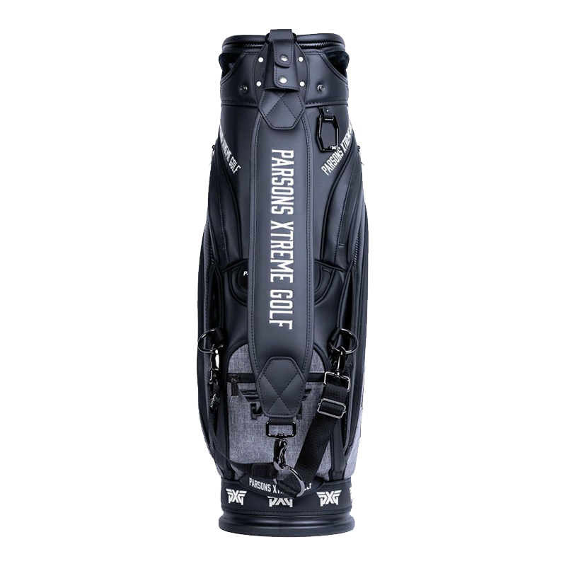 PXG 2022 ツアースタッフバッグ キャディバッグ ヘザーグレー B