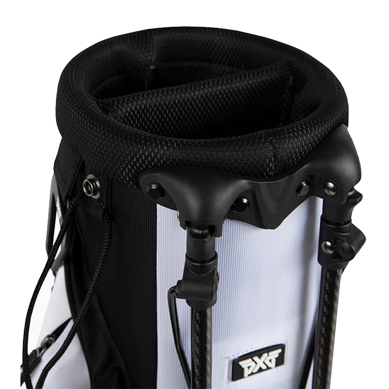 PXG サンデー スタンドバッグ ブラック/ホワイト キャディバッグ B