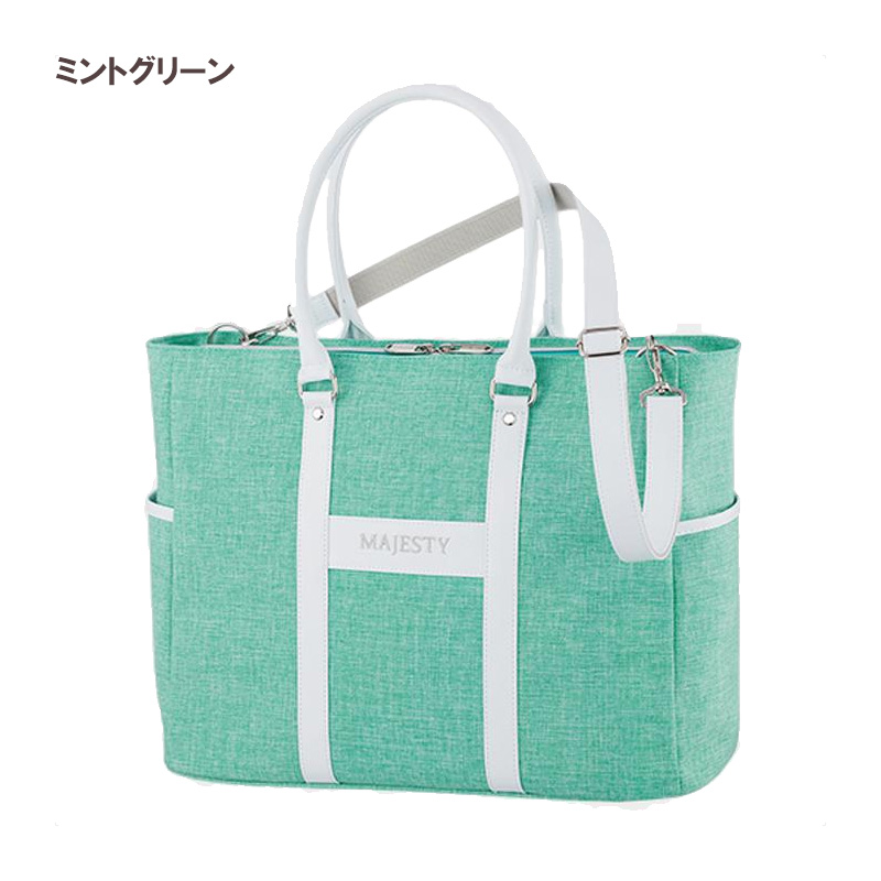 2024 MAJESTY マジェスティ ゴルフ ヘザー ボストンバッグ BB3410 ユニ