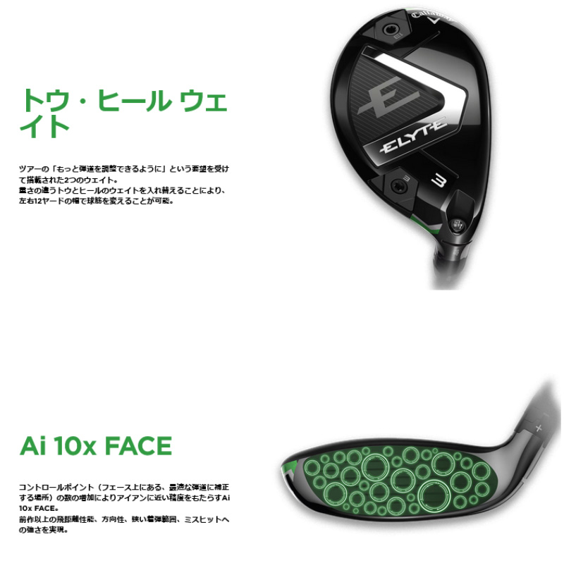 Callaway（キャロウェイ） 【特価/即納】2025 ELYTE エリート MAX FAST