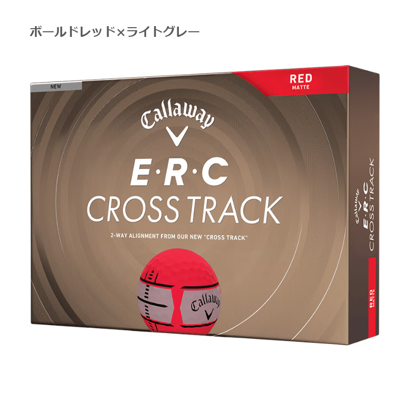 Callaway（キャロウェイ） 2026 E・R・C CROSS TRACK ゴルフボール 1