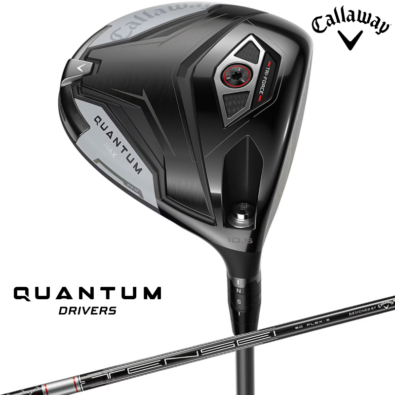 期間限定値下　新品キャロウェイクワンタム9番 テンセイグレイforCW60(S) Callaway（キャロウェイ） 2026 クアンタム QUANTUM MAX ドライバー