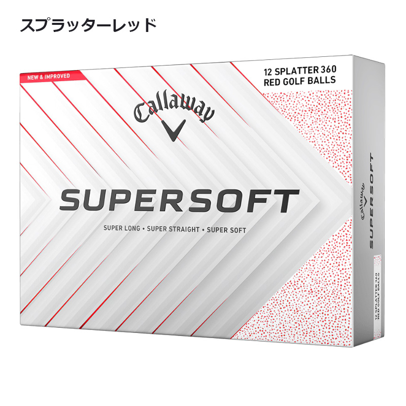 Callaway（キャロウェイ） 2025 ゴルフ SUPER SOFT スーパーソフト
