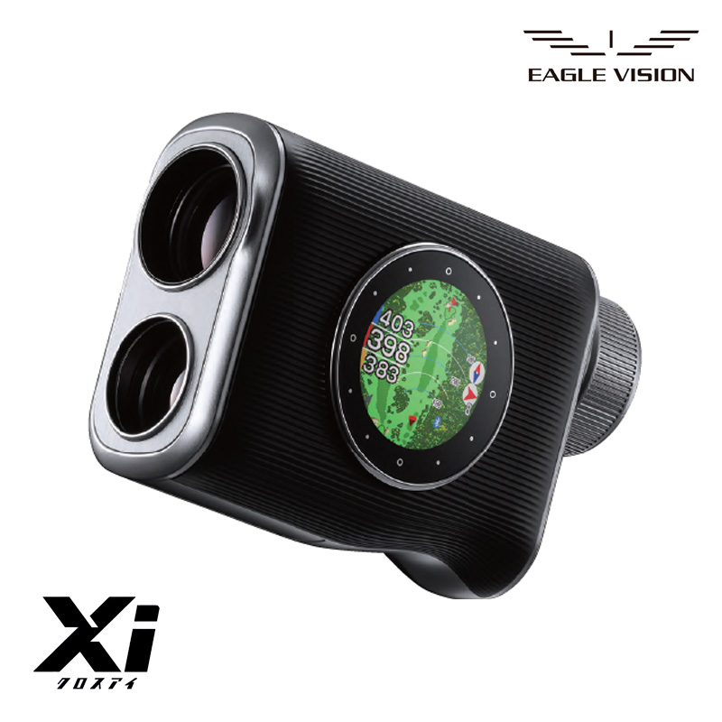 EAGLE VISION EV-027CL GPSゴルフナビ 美品 付属品完備 EAGLE VISION 朝日ゴルフ イーグルビジョン Xi クロスアイ GPSゴルフ