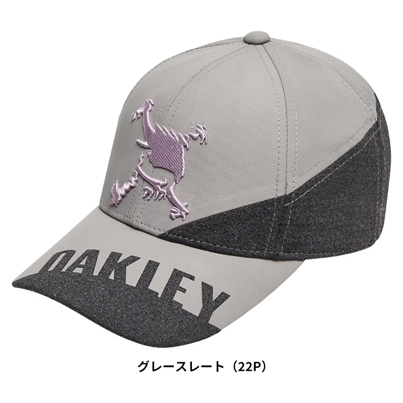 GK古城■新品即決643 オークリー キャップ FOS900798 22P U★グレー★冬オススメ★お買得★ OAKLEY オークリー キャップ SKULL HYBRID CAP FA 23.0