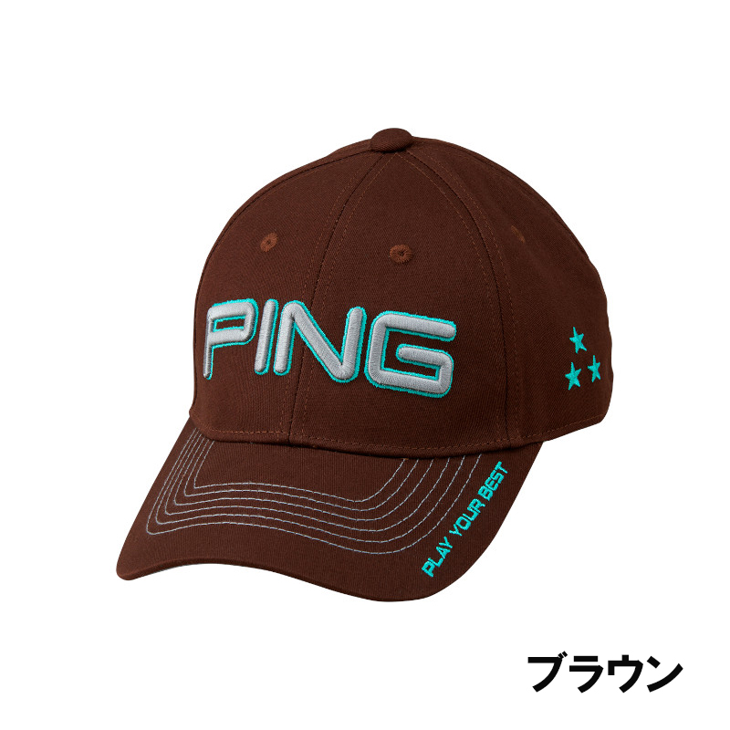 バスフィッシング　bigone　caliheadwear フィッシングキャップ PING（ピン） 2025 PING ピンゴルフHW-N2504 カラーコードカジュアル