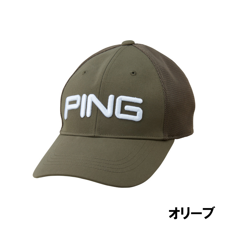 PING ゴルフキャップ メンズ（アジャスター：スナップバック）｜帽子