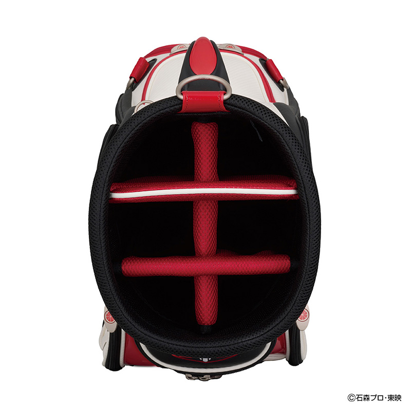 サイクロンモデル キャディバッグ 【美品】仮面ライダー KRCB003 KRCB003 復刻仮面ライダーキャディバッグ-サイクロンモデル | Amazon 9.5型 ゴルフバッグ・キャディバッグ