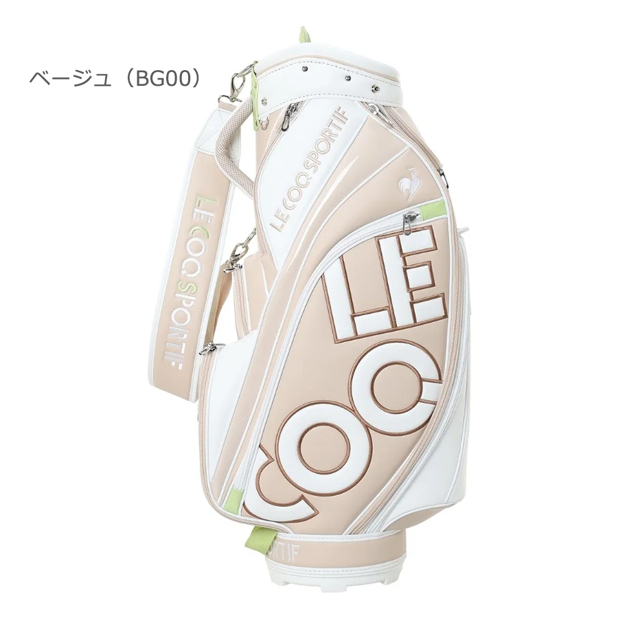 le coq sportif GOLF キャディバッグ（色：ホワイト系）｜ゴルフ用