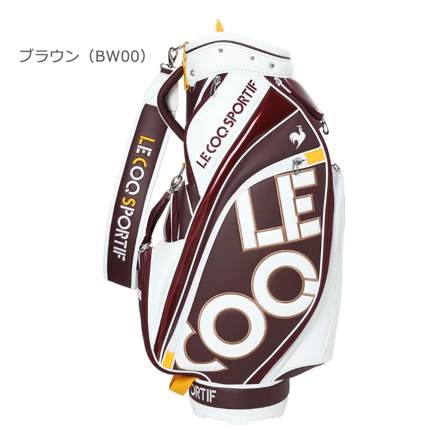 le coq sportif GOLF キャディバッグ（色：ホワイト系）｜ゴルフ用