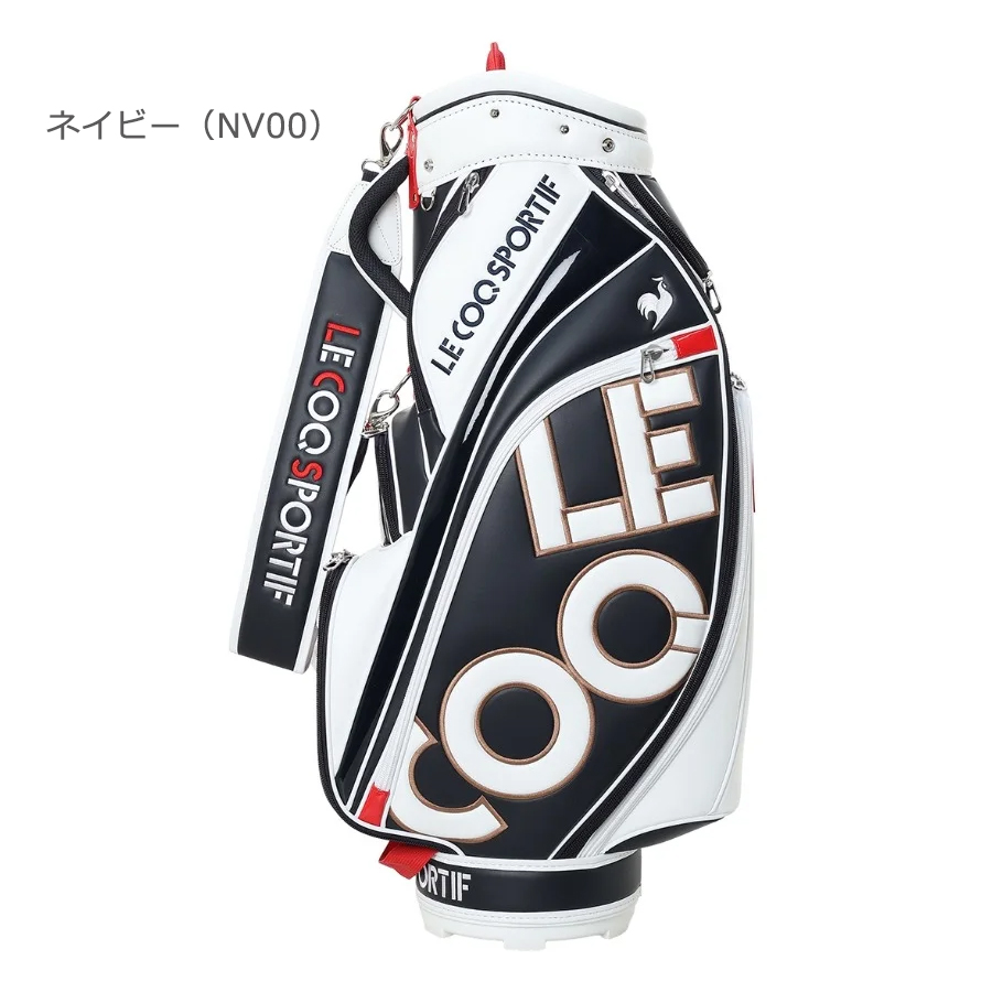 le coq sportif GOLF キャディバッグ（色：ネイビー系）｜ゴルフ用