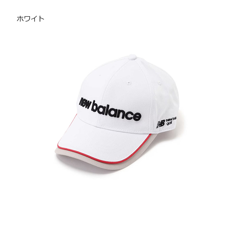 【即納】2023 ニューバランス ゴルフ COOLMAX コットンツイル 6パネルキャップ 012-3987001 日本正規品 new balance｜golfshop-champ｜03