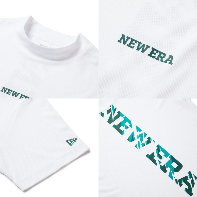 NEWERA GOLF モックネック 鹿の子 Camo ブラック XXLサイズ NEWERA GOLF モックネック 鹿の子 Camo ブラック XXLサイズ