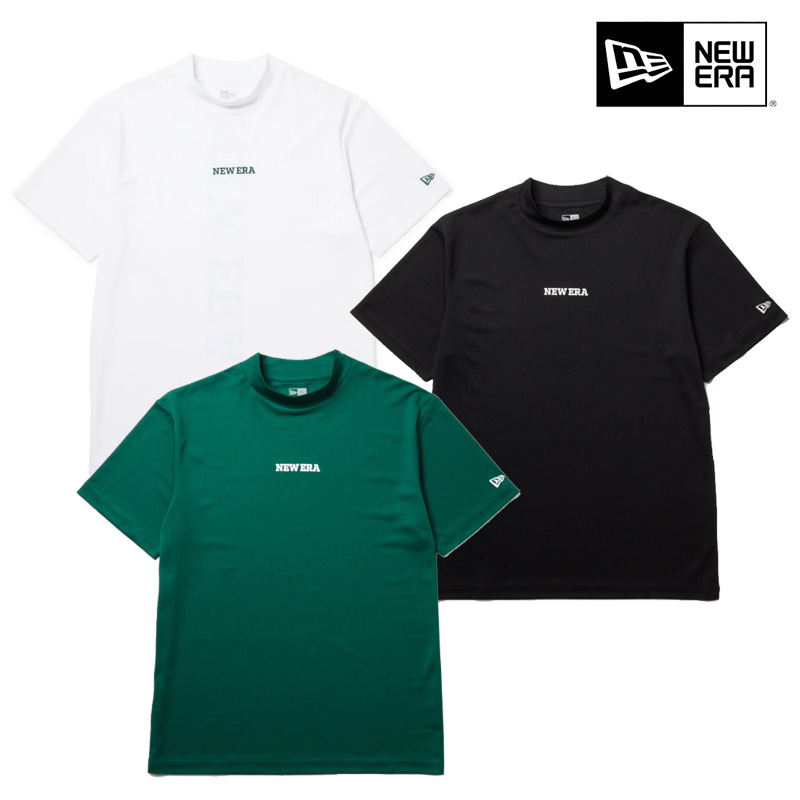 NEW ERA 【即納】ニューエラ ゴルフ 半袖 ミッドネック モック