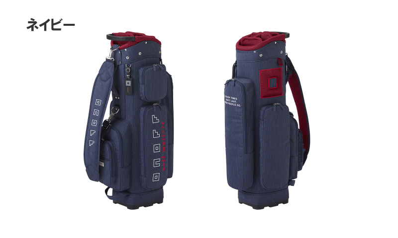 ONOFF（オノフ） 2024 ONOFF ゴルフ 杢調 キャディバッグ OB0225 日本