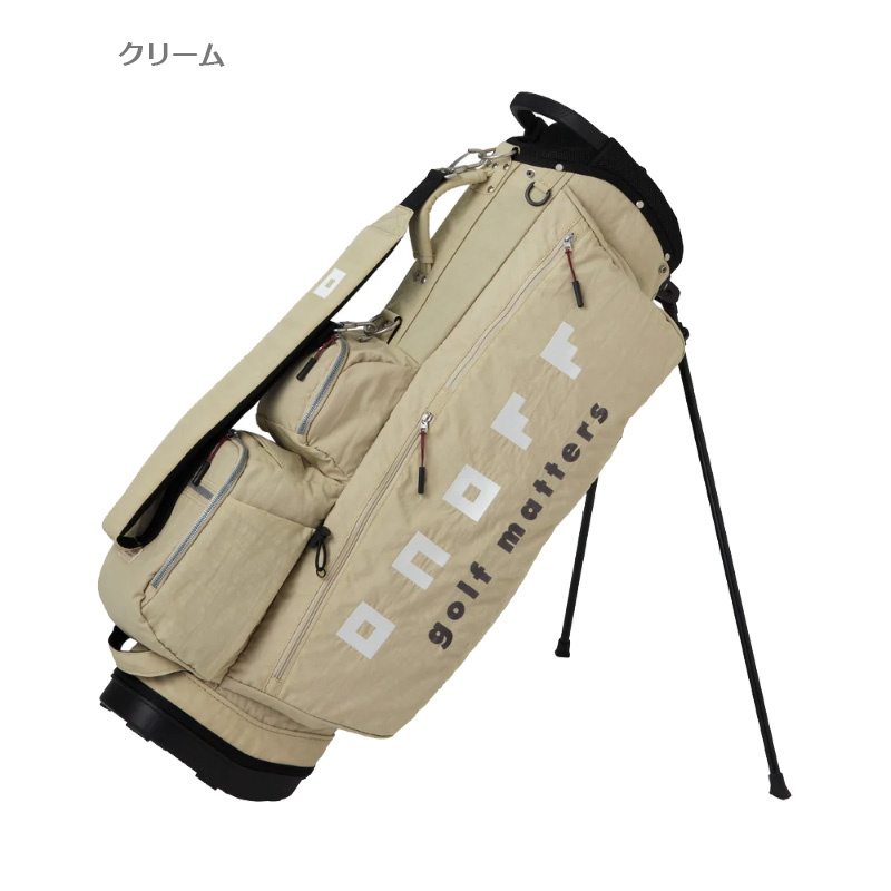 ONOFF 【9月4日発売予定】2025 ゴルフ スタンドキャディバッグ