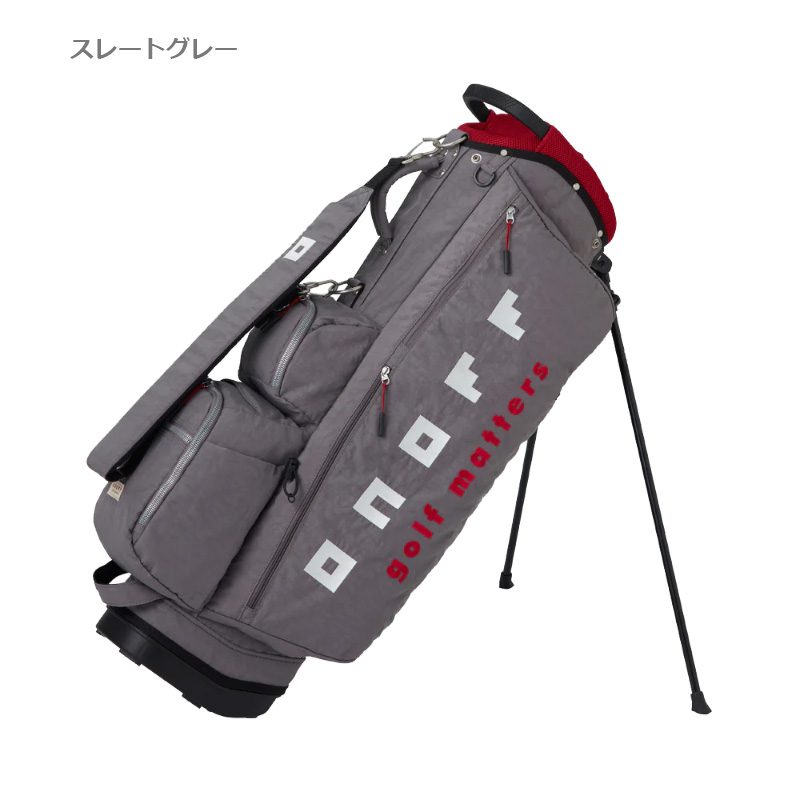 新品 onoff ゴルフバッグ グリーン 48x27x33cm OB0322, キャディバッグ, ONOFF