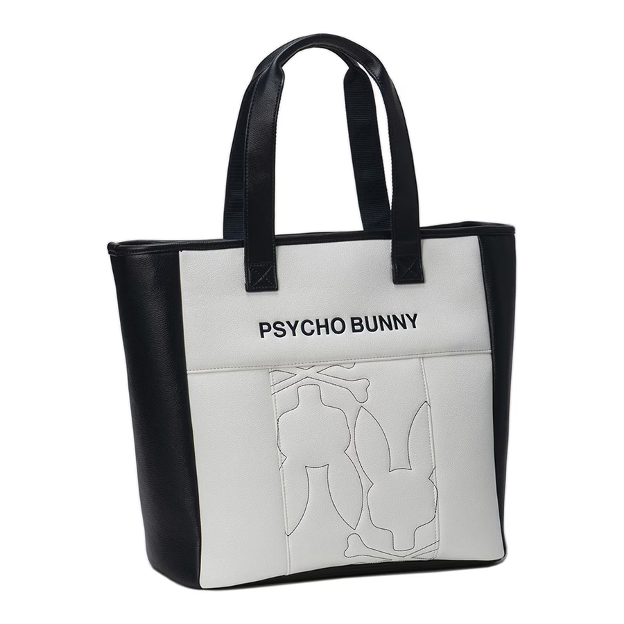 Psycho Bunny（サイコバニー） 【即納】2025 ゴルフ ロゴアート トート