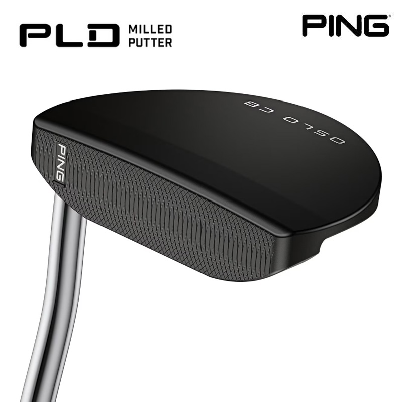 中尺PING PLD ミルドパター OSLO CB 中尺 Black 37インチ PING（ピン） 【即納/数量限定】2025 PING ピンゴルフ PLD ミルド AS