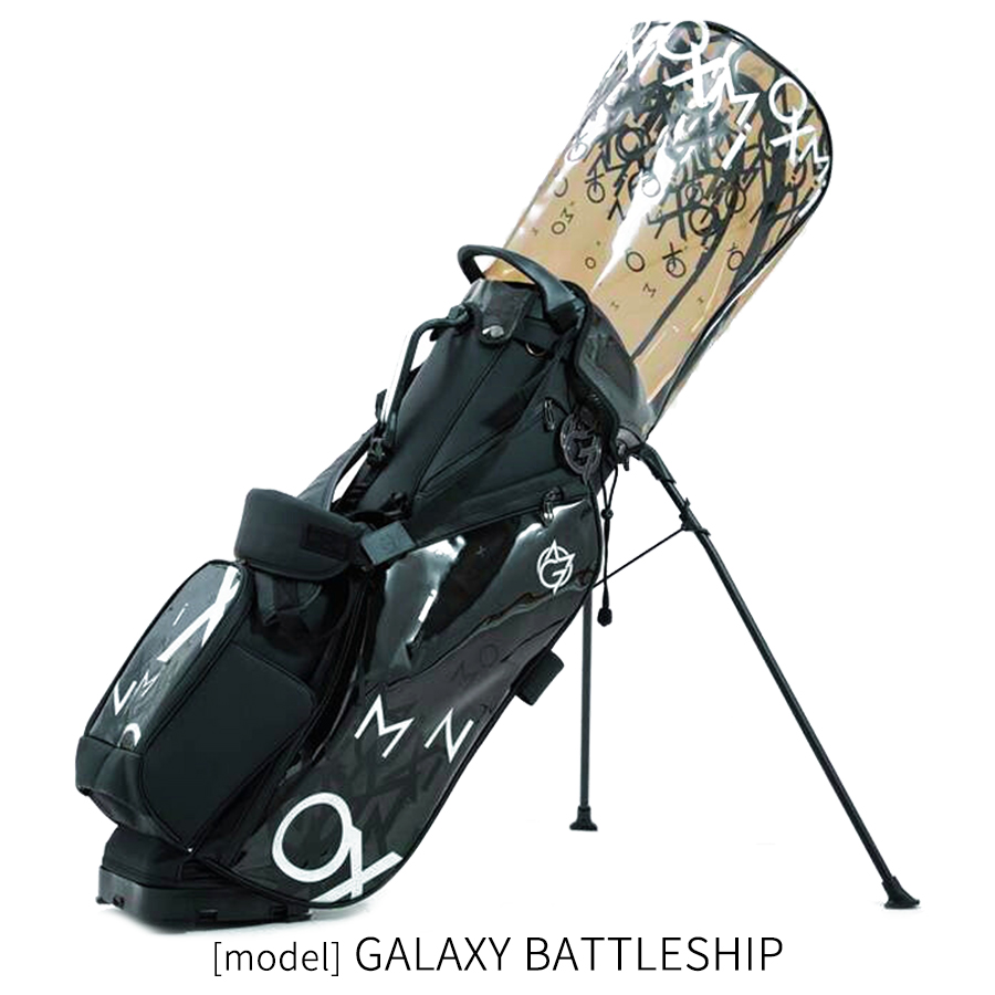 OMNIX GOLF JAPAN ゴルフ カートキャディバッグ Transparent