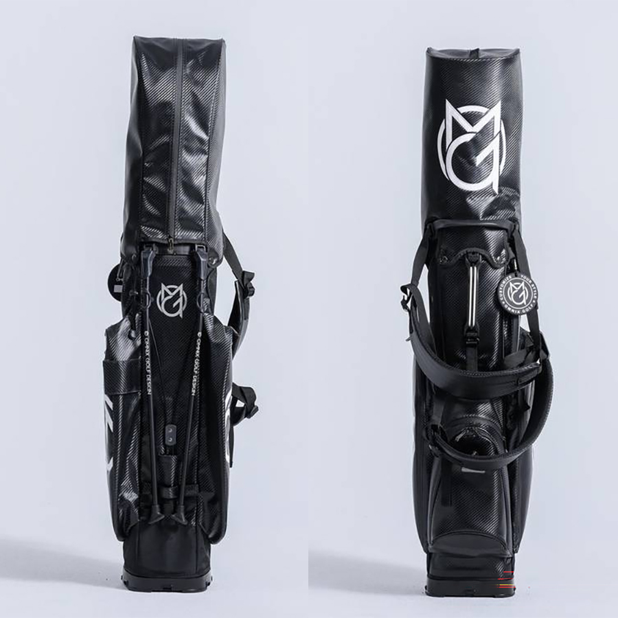 OMNIX GOLF JAPAN ゴルフ スタンド キャディバッグ Carbon Texture