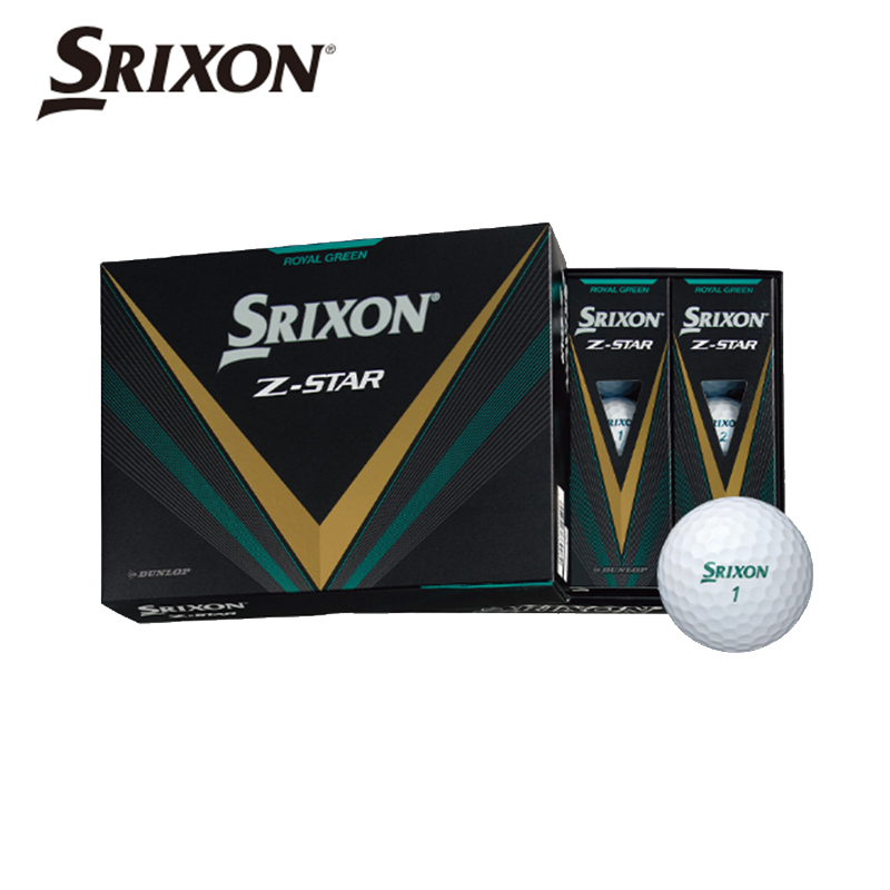 【数量限定カラー/即納】SRIXON 2024 スリクソン Z-STAR 8 ゴルフボール グリーン 1ダース (12球入り) 日本正規品 ダンロップ｜golfshop-champ