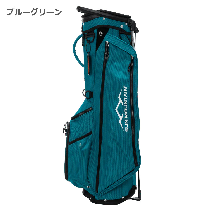 新品サンマウンテン　キャディバック　APPROACH LITE JC グリーン サンマウンテン]スタンドキャディバッグ APPROACH LITE JC | 【公式