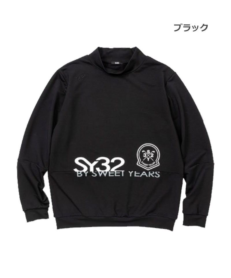 特価/即納】SY32 GOLF モーダル モックネックシャツ SYG-23A05 日本