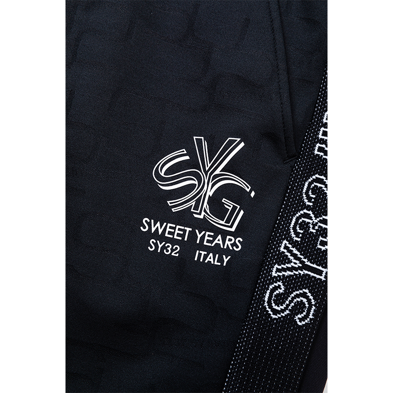 【即納】2024春夏 SY32 GOLF メンズ SYG JQ INTERLOCK SIDE LINE SHORTS SYG-24S11 日本正規品 ハーフパンツ｜golfshop-champ｜08