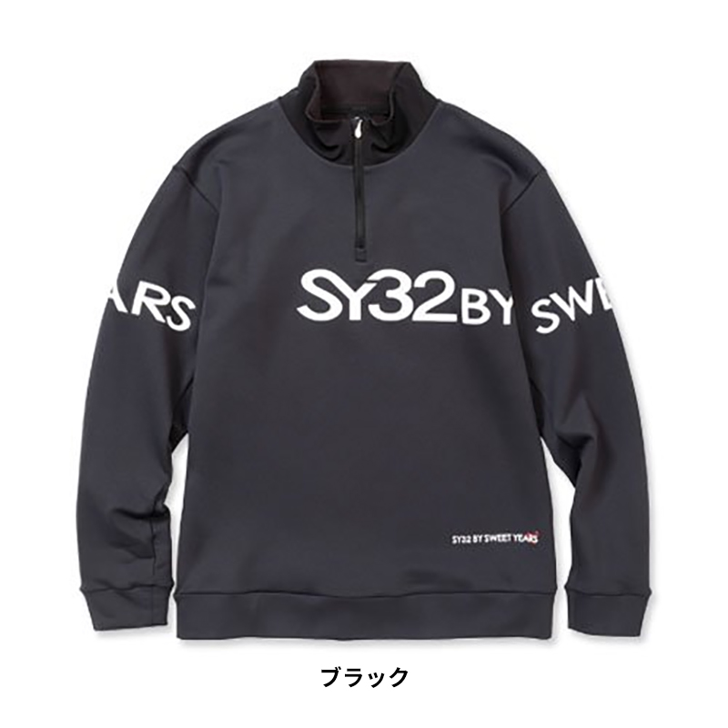 【特価/即納】SY32 GOLF メンズ ジップアップ ライトストレッチシャツ SYG-23A02 ...