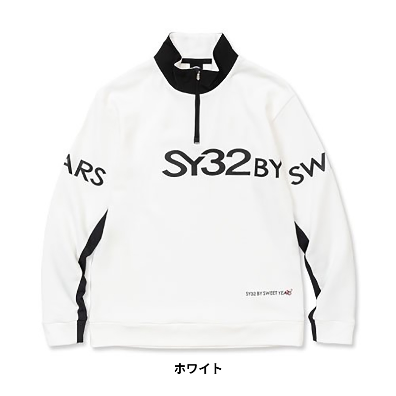 【特価/即納】SY32 GOLF メンズ ジップアップ ライトストレッチシャツ SYG-23A02 日本正規品 エスワイサーティートゥ ゴルフ 2023FW wrcp10｜golfshop-champ｜03