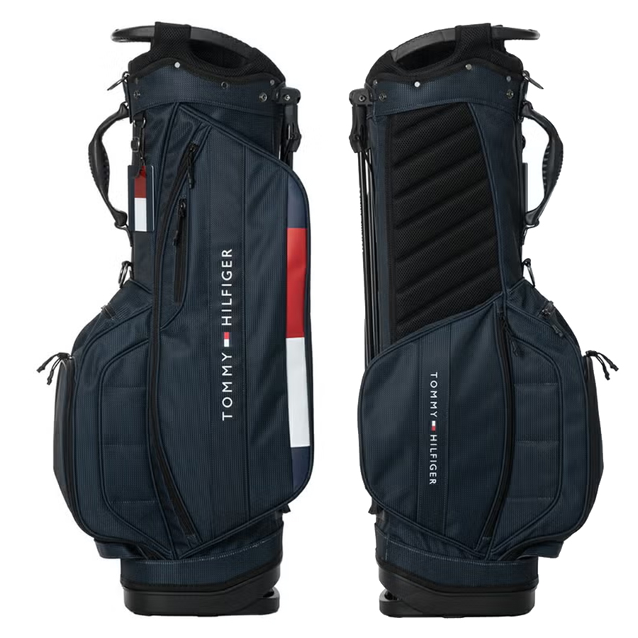 【新品・未使用品】トミーヒルフィガーゴルフ　スタンドキャディバッグ TOMMY HILFIGER GOLF（トミー ヒルフィガー ゴルフ） 【即納】2026