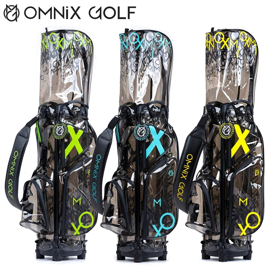 OMNIX GOLF JAPAN ゴルフ カートキャディバッグ Transparent