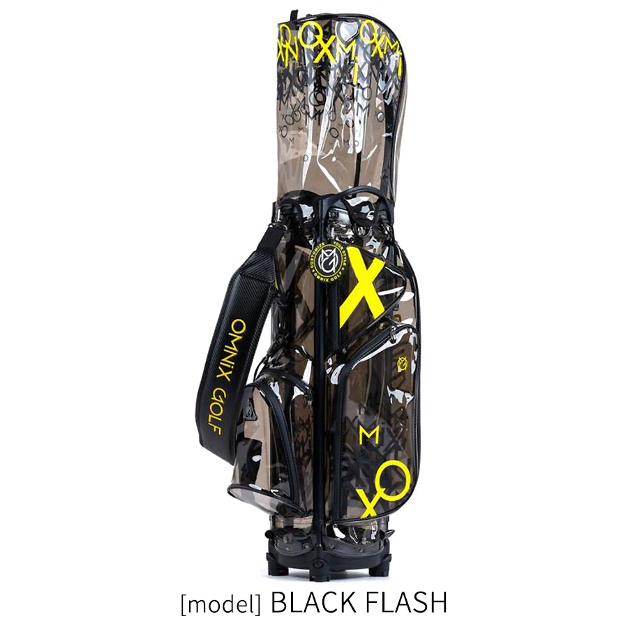 OMNIX GOLF JAPAN ゴルフ カートキャディバッグ Transparent