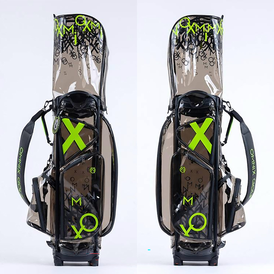 OMNIX GOLF JAPAN ゴルフ カートキャディバッグ Transparent