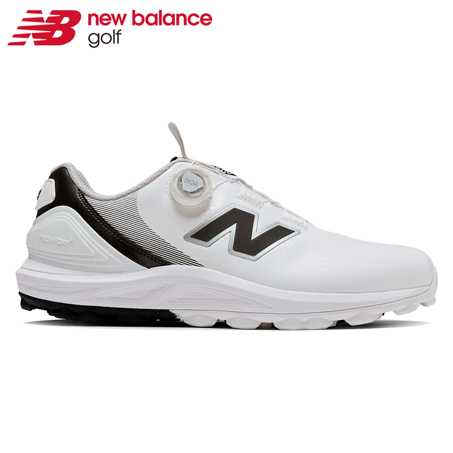 超美品‼️New Balance ゴルフシューズ　ホワイト/ブラック New Balance（ニューバランス） ゴルフシューズ UGB3000F GOLF